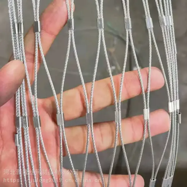 Stainless Steel Rope Net Mesh For Zoo Enclosure Tiger Lion Animal Fencing photo-2