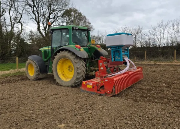 350L Seed Drill for Cover Crops and Grass Seeds photo-2