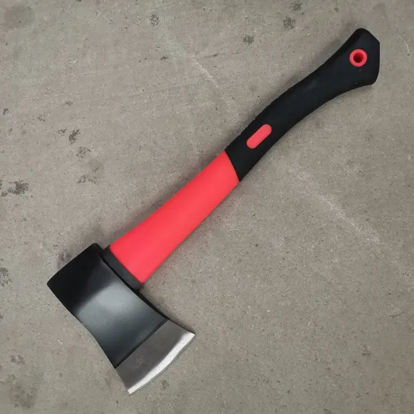 3.5LB FELLING AXE WITH 80CM WOODEN HANDLE photo-2
