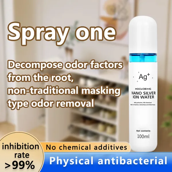 Deodorant Spray for Shoes, Copper Silver Ion Deodorant for Shoes and Socks, Sports Shoes, Leather Shoes, Shoe Cabinets, Etc. Can be Used photo-3