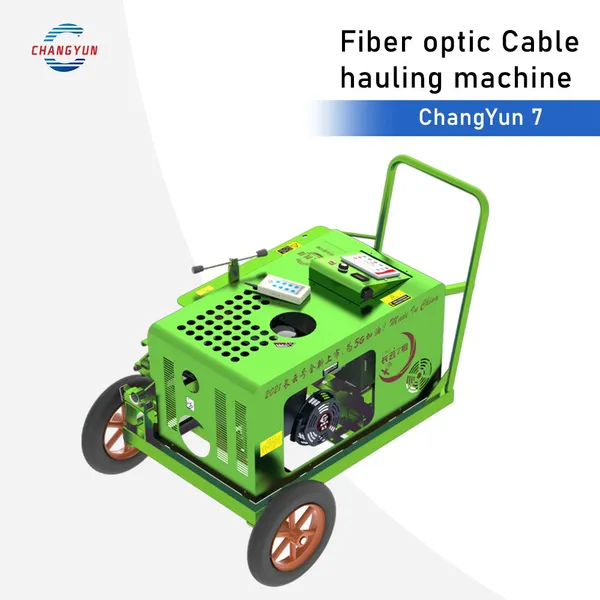 Optical Cable Hauling Equipment Fiber Optic Cable Hauling Machine ChangYun 7 photo-2