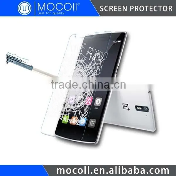 Factory Supply 0.33mm Thickness Japan Asahi Glass OnePlus One Screen Protector Tempered Glass