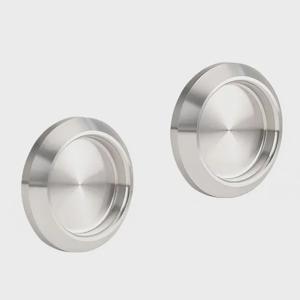 Glass Door Knob Handle for Bathroom Doors photo-5