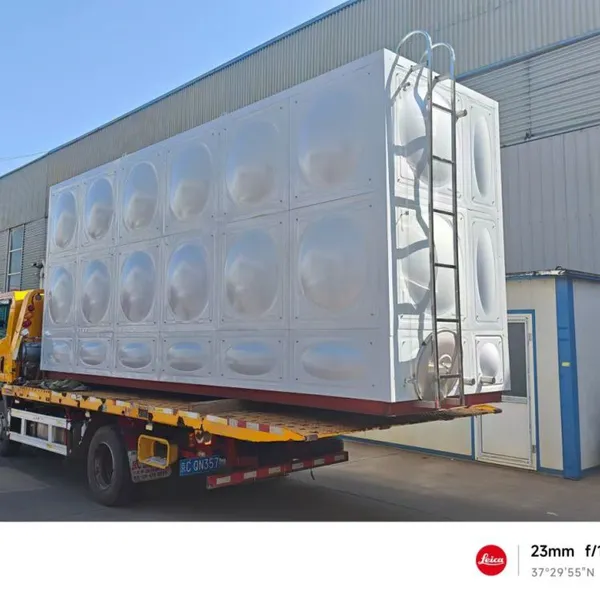 Wholesale SMC FRP Composite Bolted Panel Water Tank for Coastal Area Water Tank