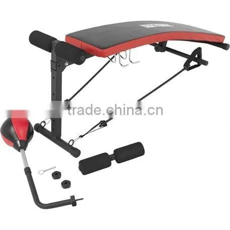 Ab Workout Incline Sit Up Bench With Punching Ball photo-4