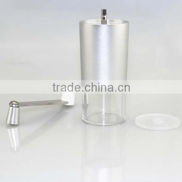 New Manual Coffee Grinder Aluminum Hand Crank Mill With Adjustable Ceramic Conical Burr Coffee Bean Grinder photo-3