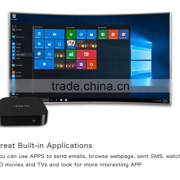 2gb 32gb Android tv Box Cx-w8 Pro Mini pc With W10 Pro Intel 2.4G Wifi bt 4.0 Mini pc Cx-w8 Pro photo-2