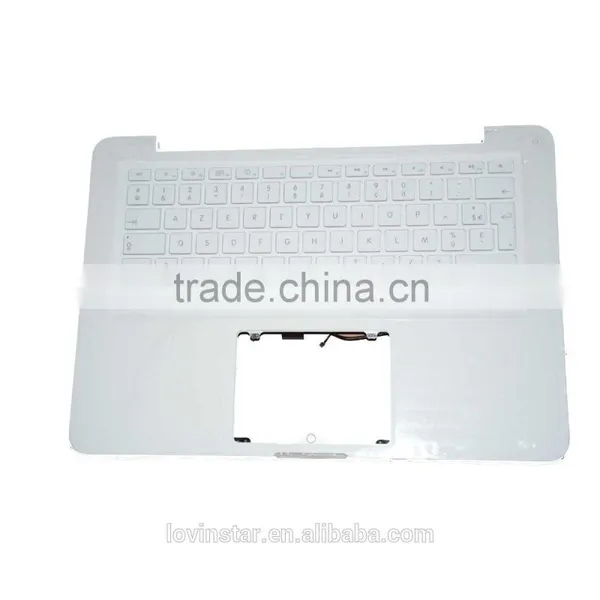 BRAND NEW PC Cover A1342 Top Case French Design With Keyboard for Macbook 13" photo-2
