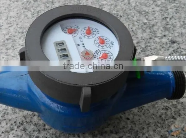 Single Jet Vane Wheel Dry Dail Remote Reading Water Meter photo-5