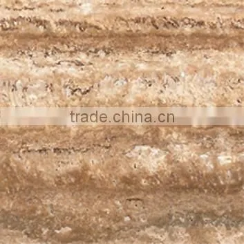 Light and Dark Coffee Travertine Slab,tile,cube for Flooring,paver,wall for Sale photo-2
