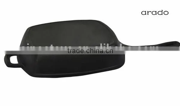 Cast Iron Cookware BBQ Non-stick Grill Pan/ Steak Pan/roasting Pan Grill photo-4