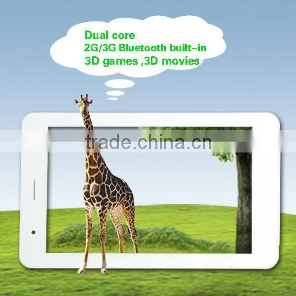 The World First Company Sell Glasses-free 3D Tablet Dual Core Mid Naked Eye 3D Mid