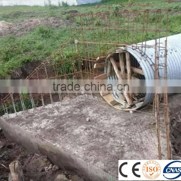 Corrugated Drainage Tubing, Corrugated Metal Drainage Pipe photo-3