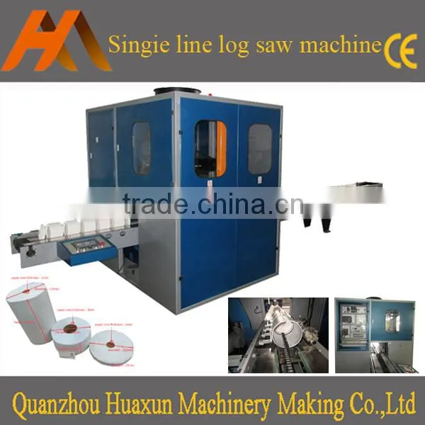 Automatic Single Channel Toilet Paper Log Saw Maxi Roll Cutting Machine