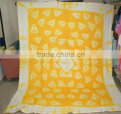 Lovely Hand Type Dye Quilt