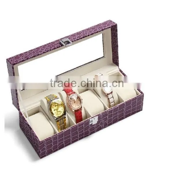 Handmade Luxury Leather Watch Display photo-3