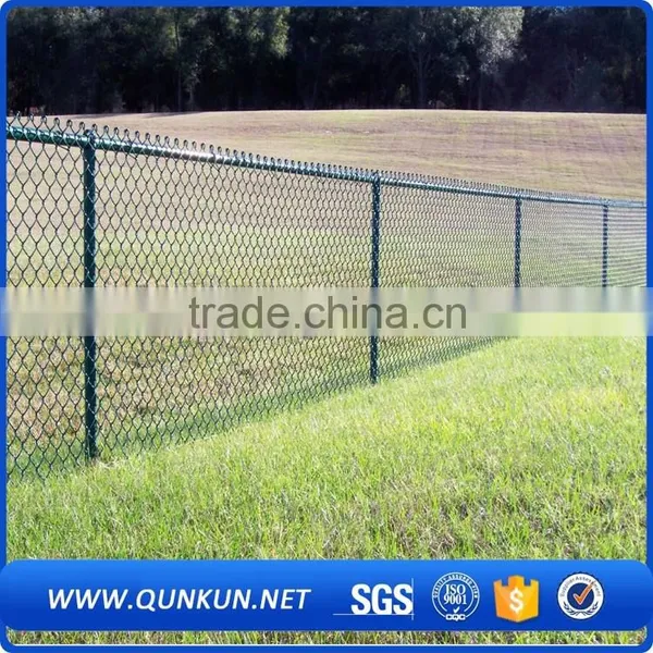 China Chain Link Wire Mesh Fencing , PVC Coated Chain Link Fences ,Plastic Chain Link Fence photo-6