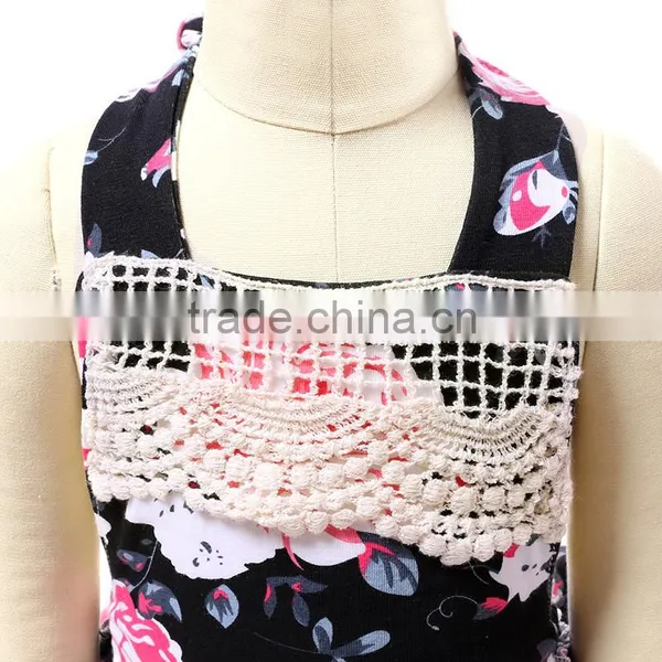2016 High Quality Wholesale Summer Fashionable Cotton Baby Rompers For Girls photo-6