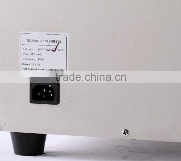 19L Stainless Stell Digital Ultrasonic Cleaner With CE photo-3