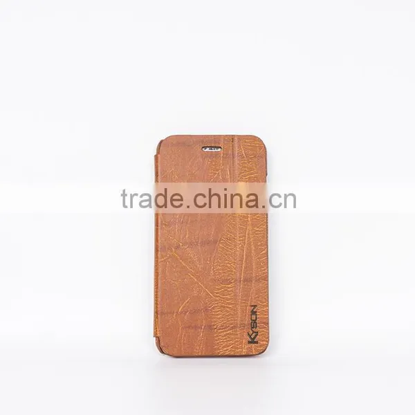Slim Leather Cover for 6S With Edge Oil, Oil Case With Logo photo-2