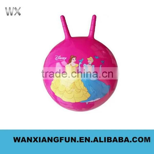 Inflatable Toy Bouncing Ball Pvc Hopper Ball With Handle for Kids photo-4