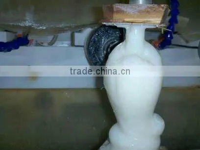 Multi-heads Stone Columns Engraving Machine /four-axis Linkage/8 Spindles/AC Servo/4th Control System photo-2