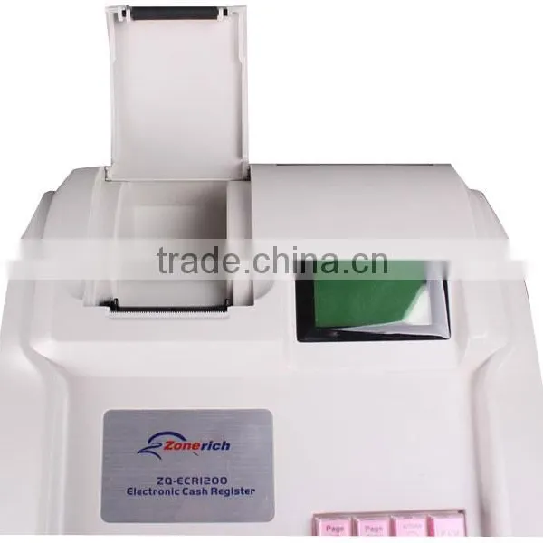 Bizsoft Small and Exquisite ZONERICH ZQ-ECR1200 Electronic Cash Register/cash Drawer photo-4