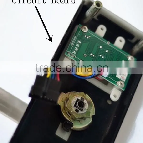 High Security Automatic 5 Latches Zinc Alloy Hotel Safe Door Lock System With 20 Cards photo-3