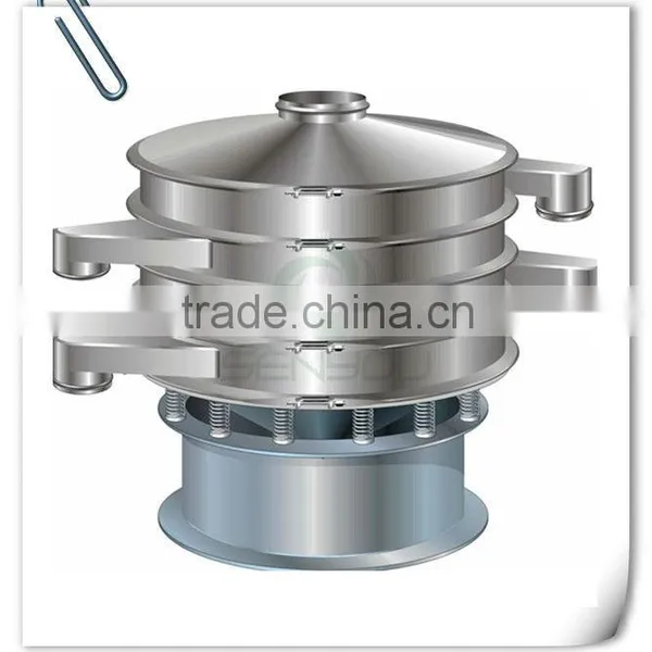 100%SUS304 Covered Vibration Sieving Machine in Food Production Line photo-3
