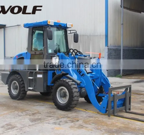 CE Approved Farming Machine Zl12 Mini Wheel Loader for Sale in France photo-4