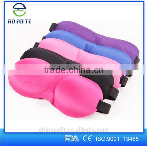 Aofeite Travel Comfortable Foam Covered Custom Sleeping Angel Eye Patch Mask photo-4