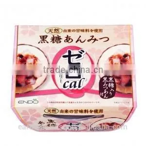 Japanese Wagashi ENDO's 'Zero Calorie' Kokuto(brown Sugar Syrup) Anmitsu 170g photo-2