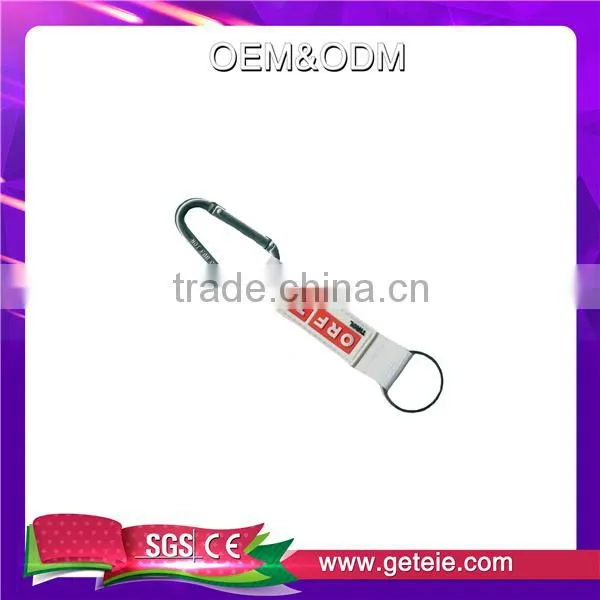 Foam Printing 2D Raised Logo Short Keychain Lanyard photo-2
