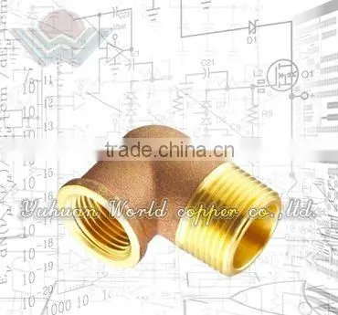 WD-9603 Cast Red Brass Male Pipe to Female Pipe Street Elbows