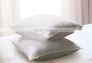 Down Proof Hot Selling Cheap White Plain Feather Pillow photo-3