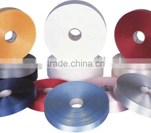 100% Polyester Single Face Washable Satin Ribbon