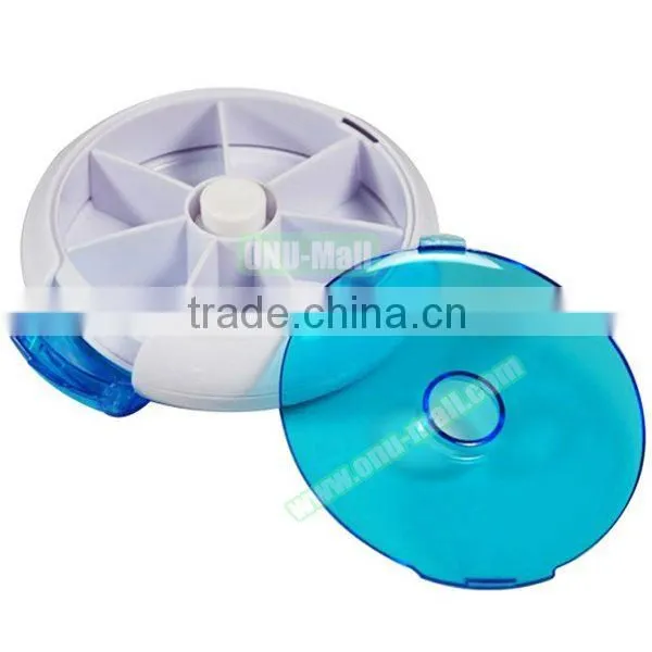 Customized Portable Pill Box 7 Days, Organizer Plastic Weekly Pill Organizer photo-2