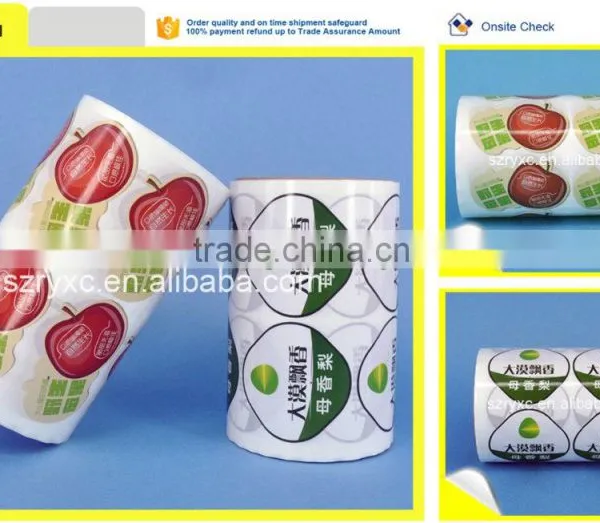 Custom Adesive Label Sticker for Packaging of Fruit photo-2