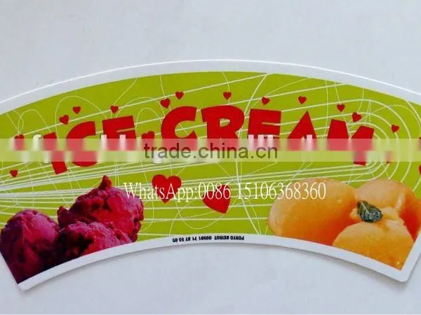 2016 New Customized Logo Paper Cup Fan photo-2