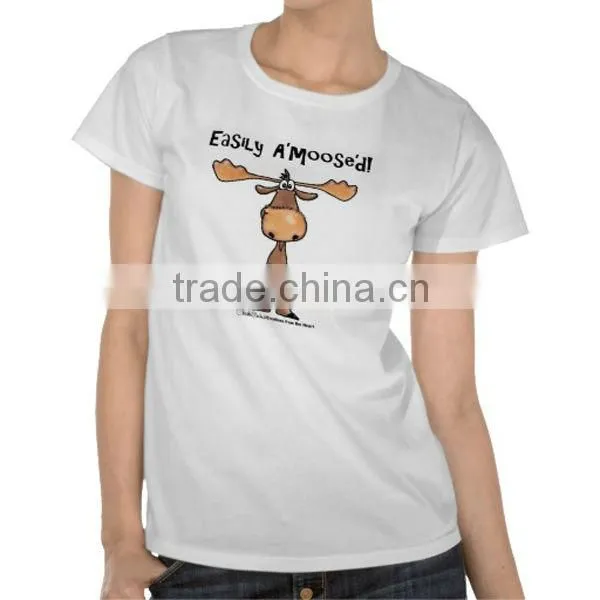 Women's ComfortSoft T-Shirt With Center Front Print T-1091