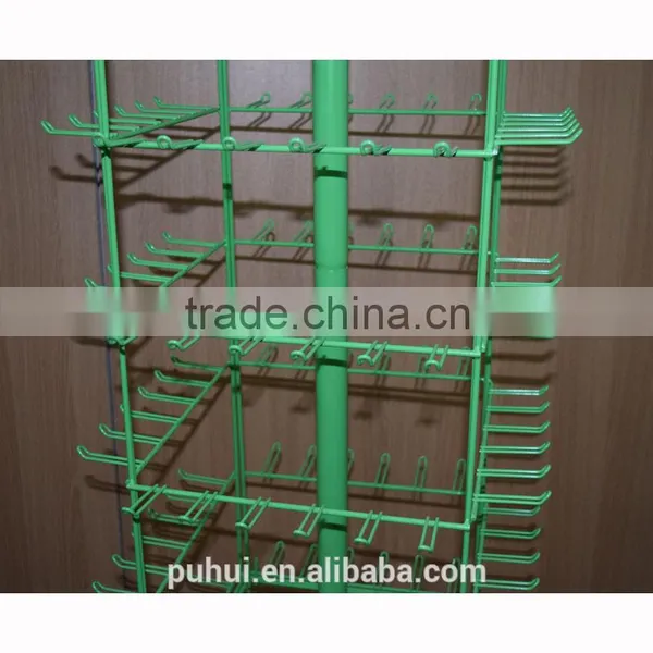 Universal Floor Metal Peg Display Rack With Good Quality photo-5
