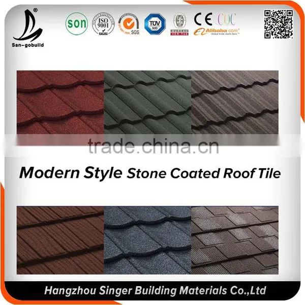 Stone Coated Metal Roofing Tile/Construction Material Stocks Name Price photo-4