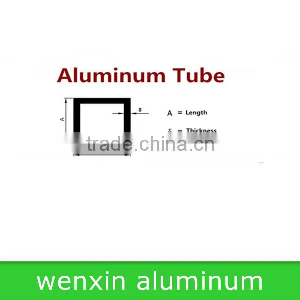 Aluminium Square Tube/extruded Aluminum Square Tube photo-2