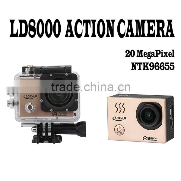 FHD1080P WIFI Action Camera 2.0inch Display 20Megapixel Action Camera photo-6