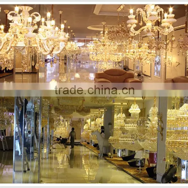 Modern Luxury Restaurant K9 Crystal Large Chandelier photo-3