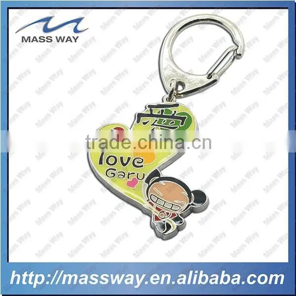 Custom Promotional Shopping Trolley Metal Key Ring photo-6