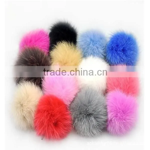 Wholesale Real Pon Pom Fox Fur photo-3
