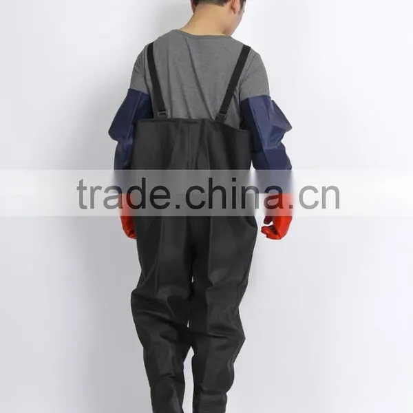 Factory OEM Camouflage Long Rain Poncho /long Raincoat Long Waders Pants for Adult photo-2