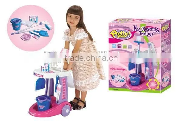 Cleaning Trolley Superior Clean Set Play Set at Home For Kids