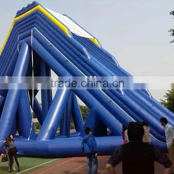 Custom Size Blue Long Giant Inflatable Water Slide for Sale photo-4